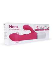 Pink Lovense Nora Rotating Head Rabbit