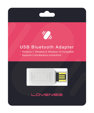 White Lovense Usb Bluetooth Adapter for Sex Toys