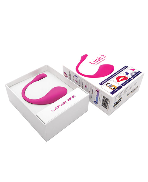 Pink Lovense Lush 2.0 Sound Activated Vibrator