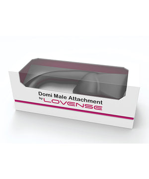 Lovense Domi Flexible Rechargeable Mini Wand Male Attachment