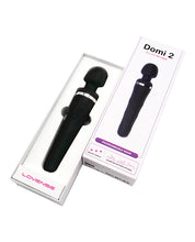 Black Lovense Domi 2 Flexible Rechargeable Mini Wand