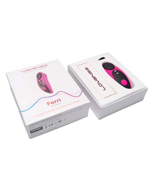 Pink Lovense Ferri Powerful Magnetic Panty Vibrator