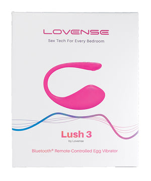 Pink Lovense Lush 3.0 Sound Activated Camming Vibrator