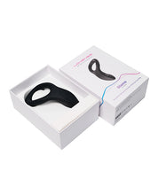 Black Lovense Diamo Vibrating Bluetooth Cock Ring
