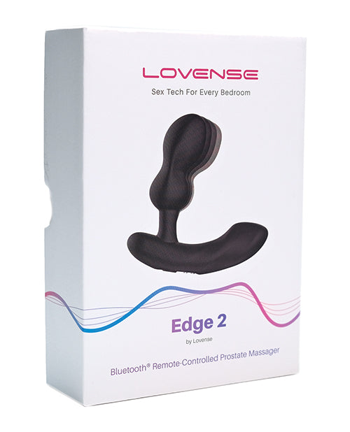 Black Lovense Edge 2 Flexible Adjustable Prostate Massager