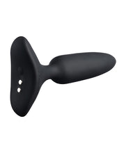 Black Lovense Hush 2 1 inch Versatile Vibrating Butt Plug