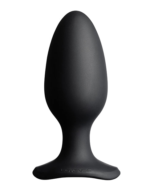 Black Lovense Hush 2 2.25" Versatile Vibrating Butt Plug