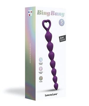 Violet Love To Love Bing Bang Anal Beads G-spot and P-spot