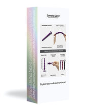 Violet Love To Love Bing Bang Anal Beads G-spot and P-spot