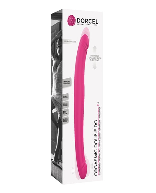 Pink 16.5 inch Dorcel Orgasmic Double Do Thrusting Dong