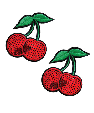 Neva Nude Sequin Cherry Pasties
