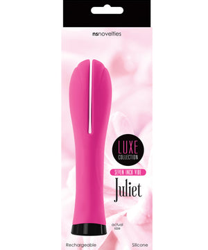 Pink Silicone Luxe Seven Juliet Adult Vibrator