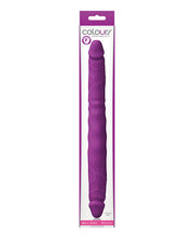 Superior-Grade Silicone Colours Double Pleasures Dildo