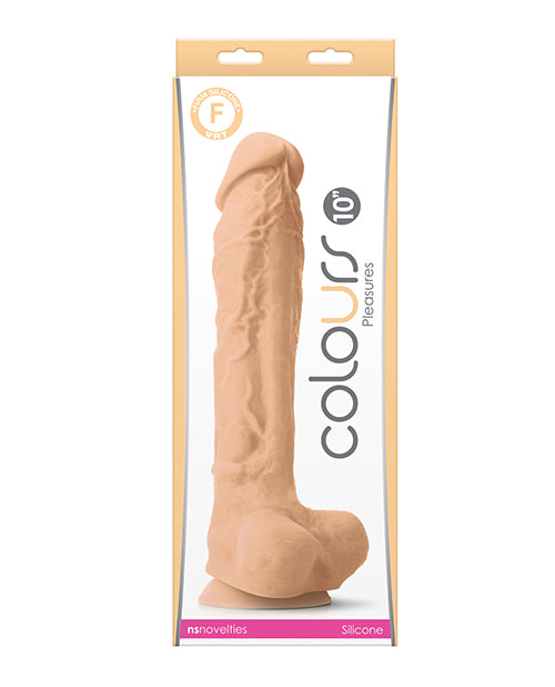 10 inch Colours Pleasures Flexible Dildo