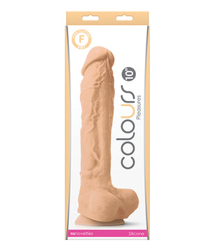 10 inch Colours Pleasures Flexible Dildo