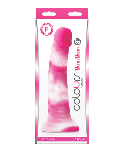 8 inch Colours Pleasures Yum Yum Dildo