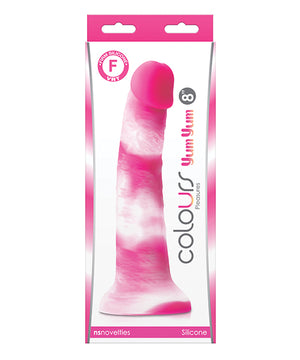 8 inch Colours Pleasures Yum Yum Dildo