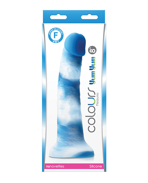 8 inch Colours Pleasures Yum Yum Dildo