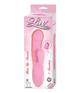 Pink Silicone Luv Heat Up Thruster Adult Vibrator
