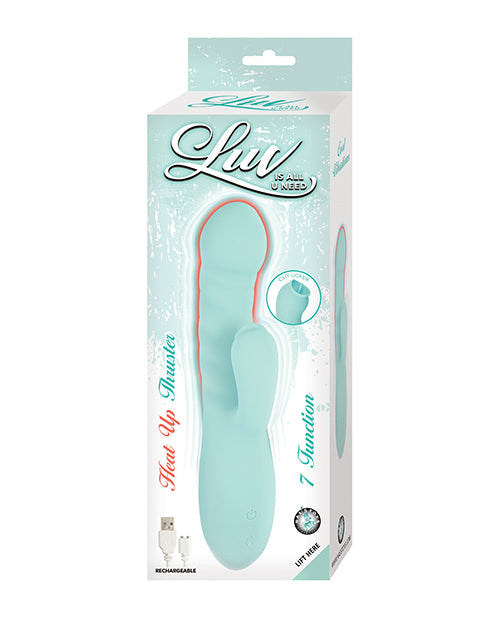 Pink Silicone Luv Heat Up Thruster Adult Vibrator