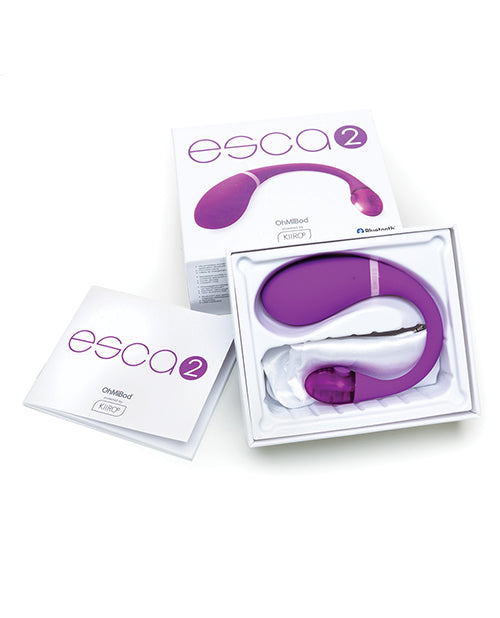 Purple Bluetooth Ohmibod Esca 2 Interactive Internal Vibrator