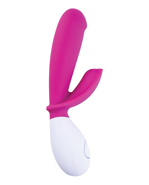Pink Ohmibod Lovelife Snuggle Dual Stimulation G-Spot Vibrator