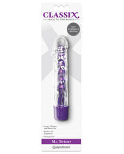 Waterproof Classix Mr. Twister Vibe W-sleeve Adult Vibrator