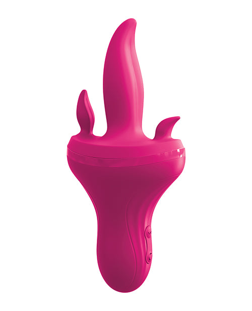 Multi-function Threesome Holey Trinity Adult Vibrator