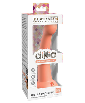Dillio Platinum Silicone6" Secret Explorer Dildo