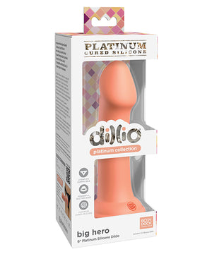 Dillio Platinum Silicone 6" Big Hero Dildo