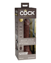 Silicone King Cock Elite 7 inch Dual Density Adult Vibrator