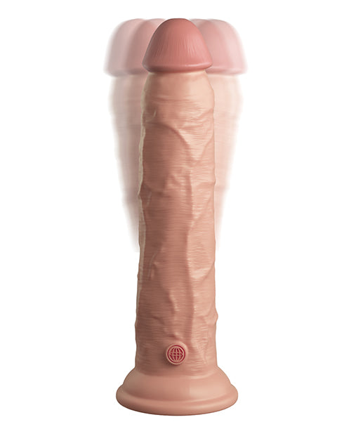 Silicone King Cock Elite 9 inch Dual Density Adult Vibrator