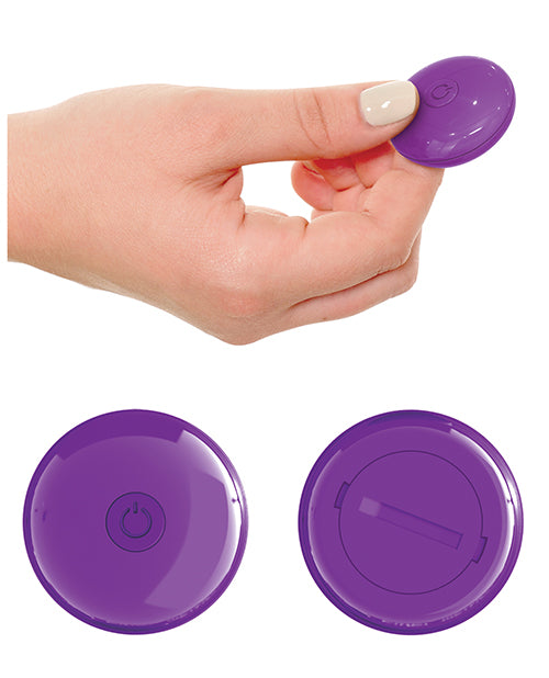 Purple Threesome Rock N' Ride Adult Vibrator