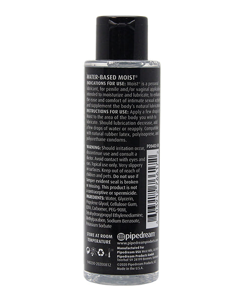 Moist Backdoor Formula Water-based Personal Lubricant - 4.4oz