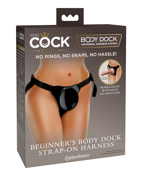 King Cock Elite Beginner's Body Dock Strap On Harness