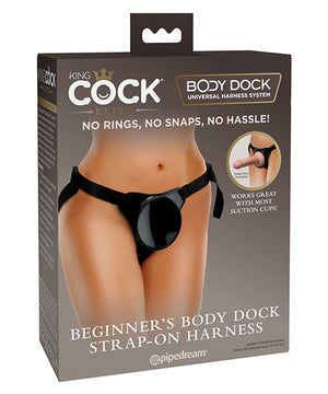 King Cock Elite Beginner's Body Dock Strap On Harness