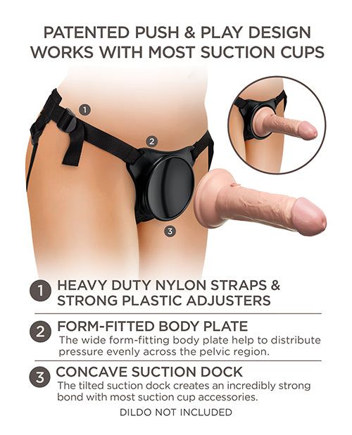 King Cock Elite Beginner's Body Dock Strap On Harness