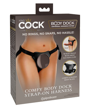 King Cock Elite Comfy Body Dock Strap On Harness