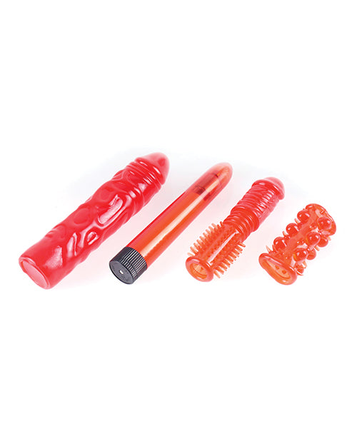 Red Pipedream Extreme Toyz Collection Adult Vibrator