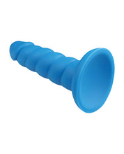 Blue Silicone Rock Candy Suga Daddy Dildo Adult Toy