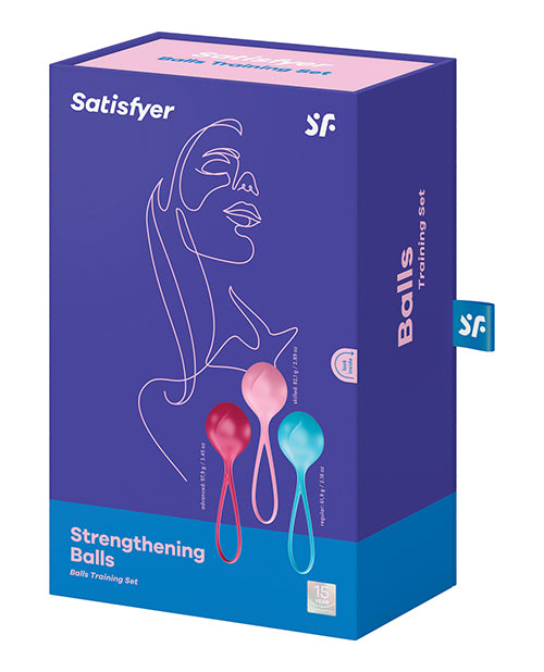 Satisfyer Strengthening Balls Training Set Asst. Set Of 3
