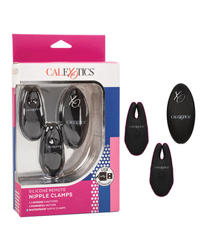 Silicone USB Rechargeable Nipple Clamps with Remote