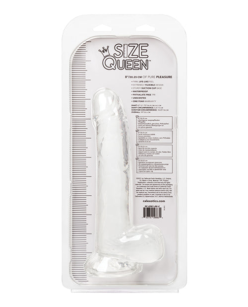 Flexible and Firm Size Queen 8 inch Adult Dildo