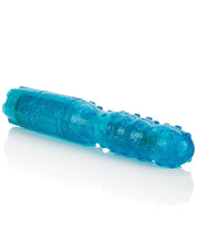 Blue Sparkle Softees Nubbie Jelly Adult Vibrator