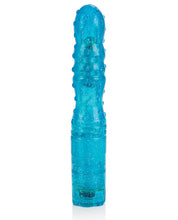 Blue Sparkle Softees Nubbie Jelly Adult Vibrator