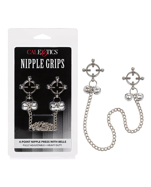 Nipple Grips 4-point Nipple Press With Bells