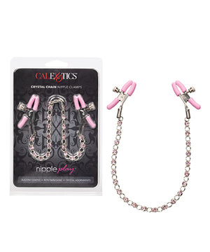 Nipple Play Crystal Chain Nipple Clamps