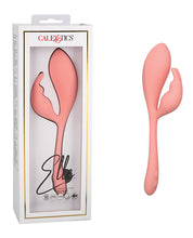 Pink Elle Liquid Silicone Bunny Adult Vibrator