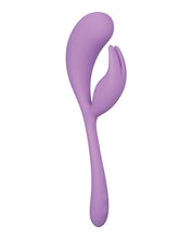 Purple Elle Liquid Silicone Dual Flicker Orgasm Massager