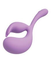 Purple Elle Liquid Silicone Dual Flicker Orgasm Massager